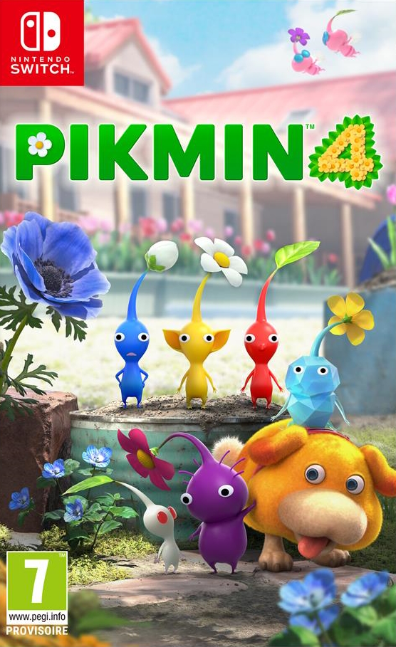 jaquette reduite de Pikmin 4 sur Switch