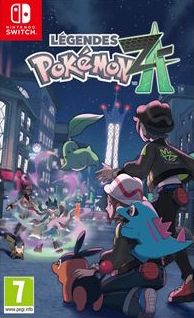 jaquette reduite de Légendes Pokémon: Z-A sur Switch