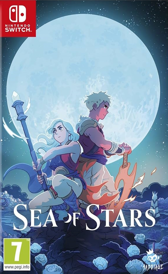 jaquette reduite de Sea of Stars sur Switch