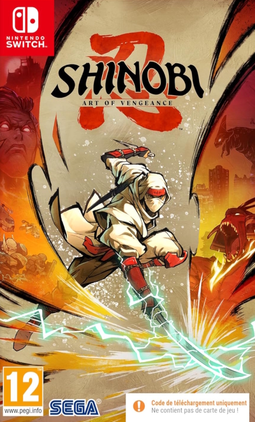 jaquette de Shinobi: Art of Vengeance sur Switch