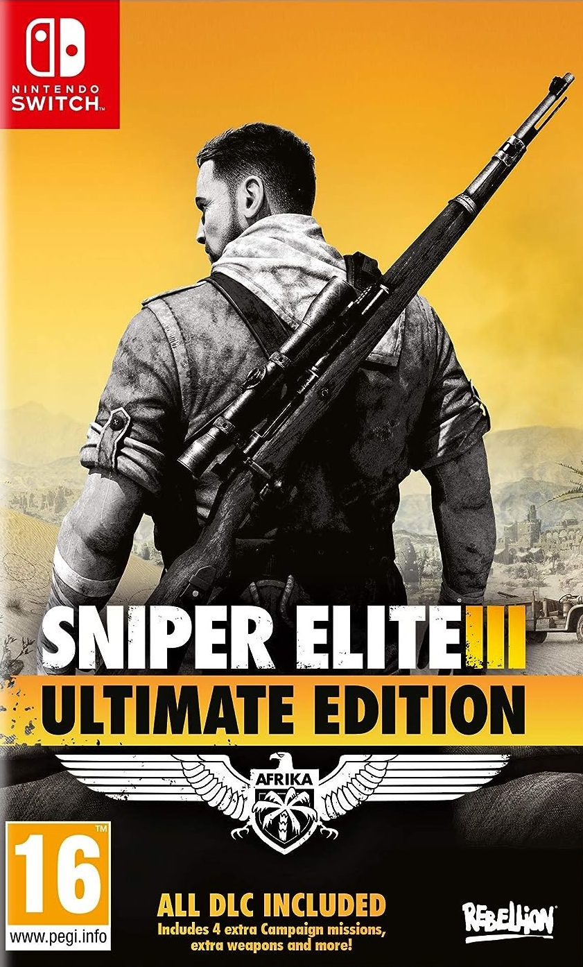 jaquette reduite de Sniper Elite 3: Ultimate Edition sur Switch