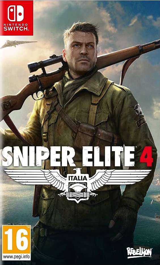 jaquette reduite de Sniper Elite 4 sur Switch