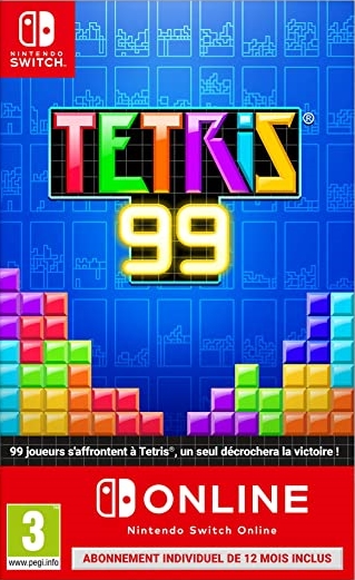 jaquette de Tetris 99 sur Switch
