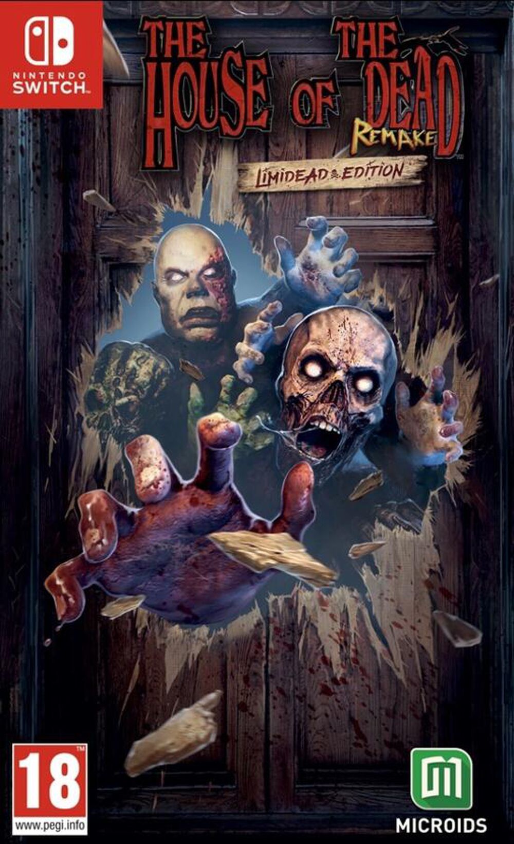 jaquette de The House of the Dead: Remake sur Switch