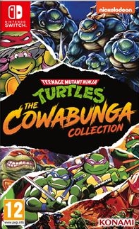 jaquette reduite de Teenage Mutant Ninja Turtles: The Cowabunga Collection sur Switch