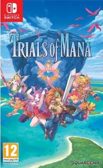 jaquette de Trials of Mana sur Switch