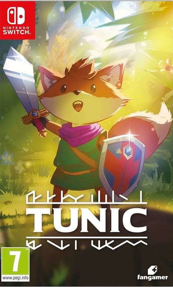 jaquette de Tunic sur Switch