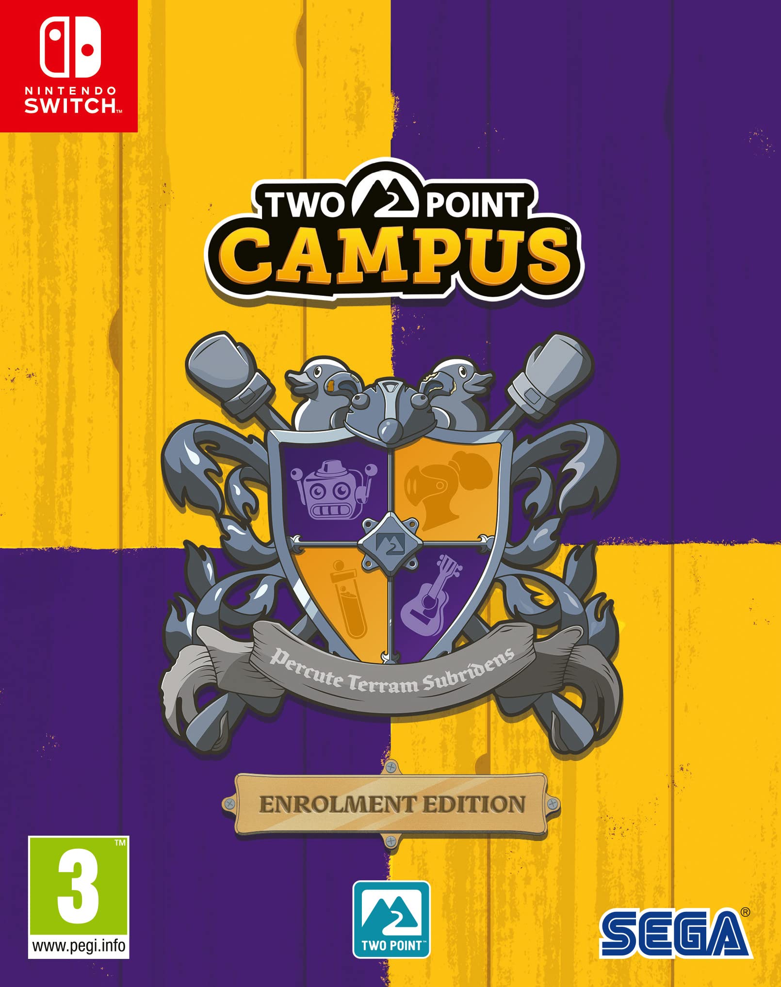 jaquette de Two Point Campus sur Switch