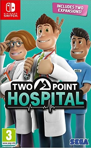 jaquette de Two Point Hospital sur Switch