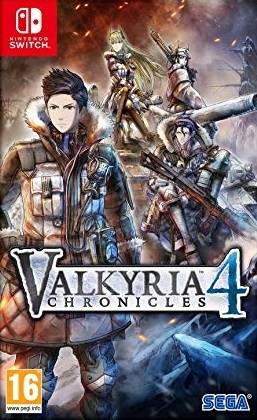 jaquette de Valkyria Chronicles 4 sur Switch