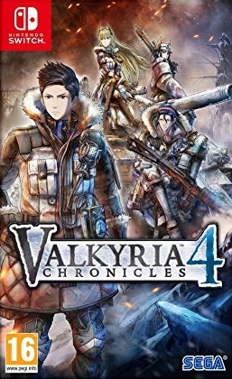 jaquette reduite de Valkyria Chronicles 4 sur Switch