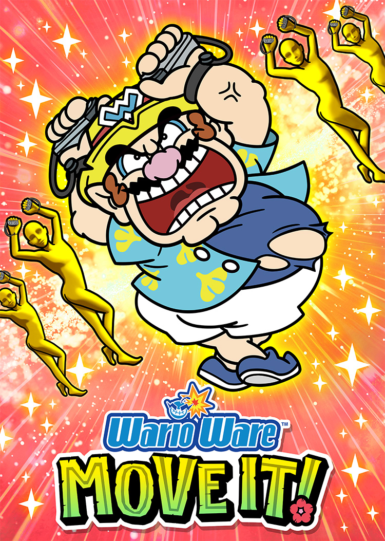 jaquette reduite de WarioWare: Move It! sur Switch