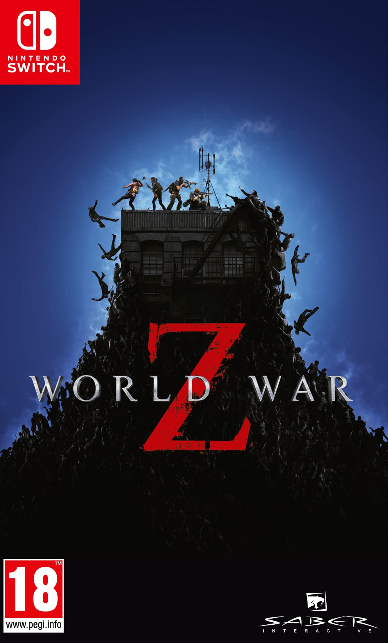 jaquette de World War Z sur Switch