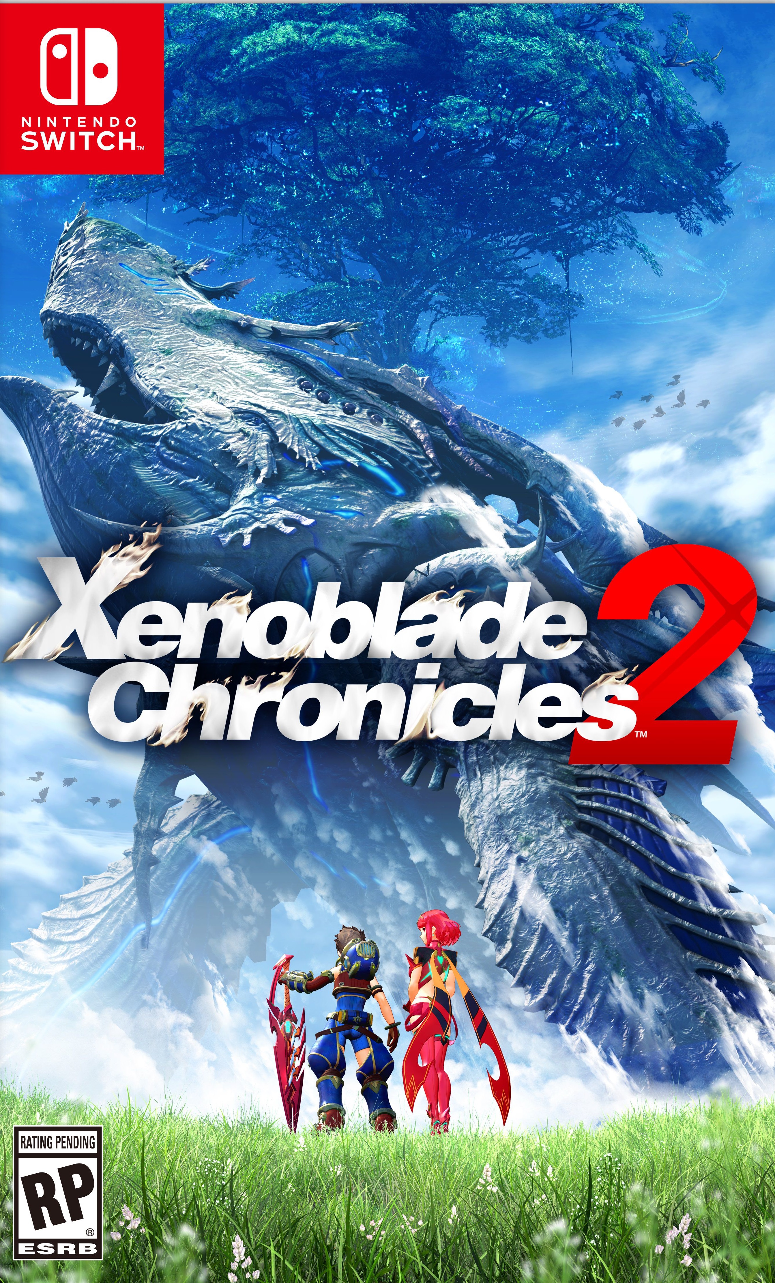 jaquette reduite de Xenoblade Chronicles 2 sur Switch