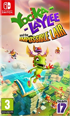 jaquette reduite de Yooka-Laylee and The Impossible Lair sur Switch