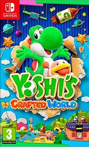 jaquette de Yoshi's Crafted World sur Switch