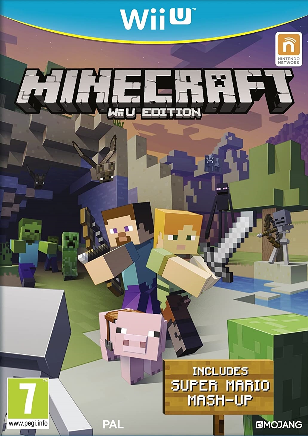 jaquette de Minecraft sur Wii U