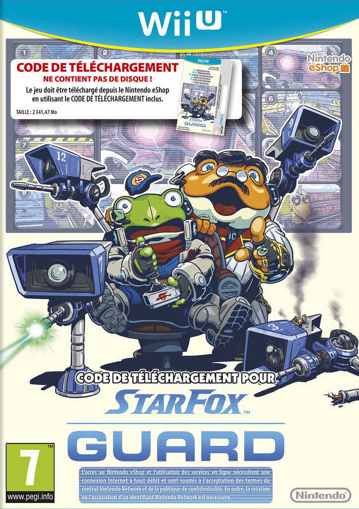 jaquette de Star Fox Guard sur Wii U