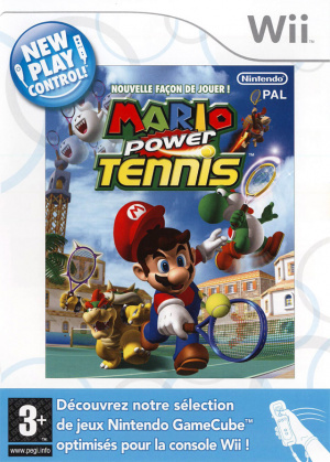jaquette de Mario Power Tennis sur Wii