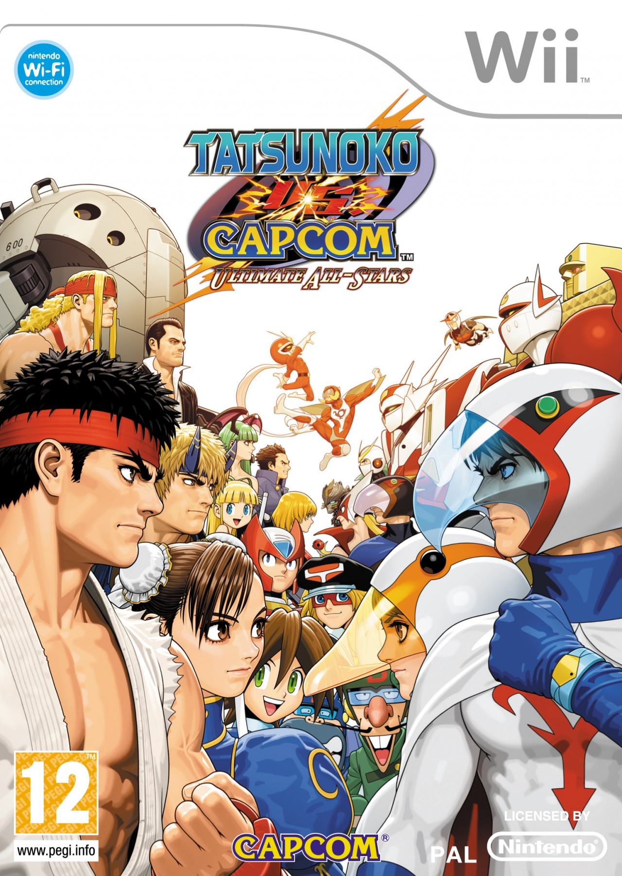 jaquette de Tatsunoko Vs. Capcom: Ultimate All-Stars sur Wii