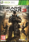 jaquette reduite de Gears of War 3 sur Xbox 360