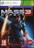 jaquette reduite de Mass Effect 3 sur Xbox 360