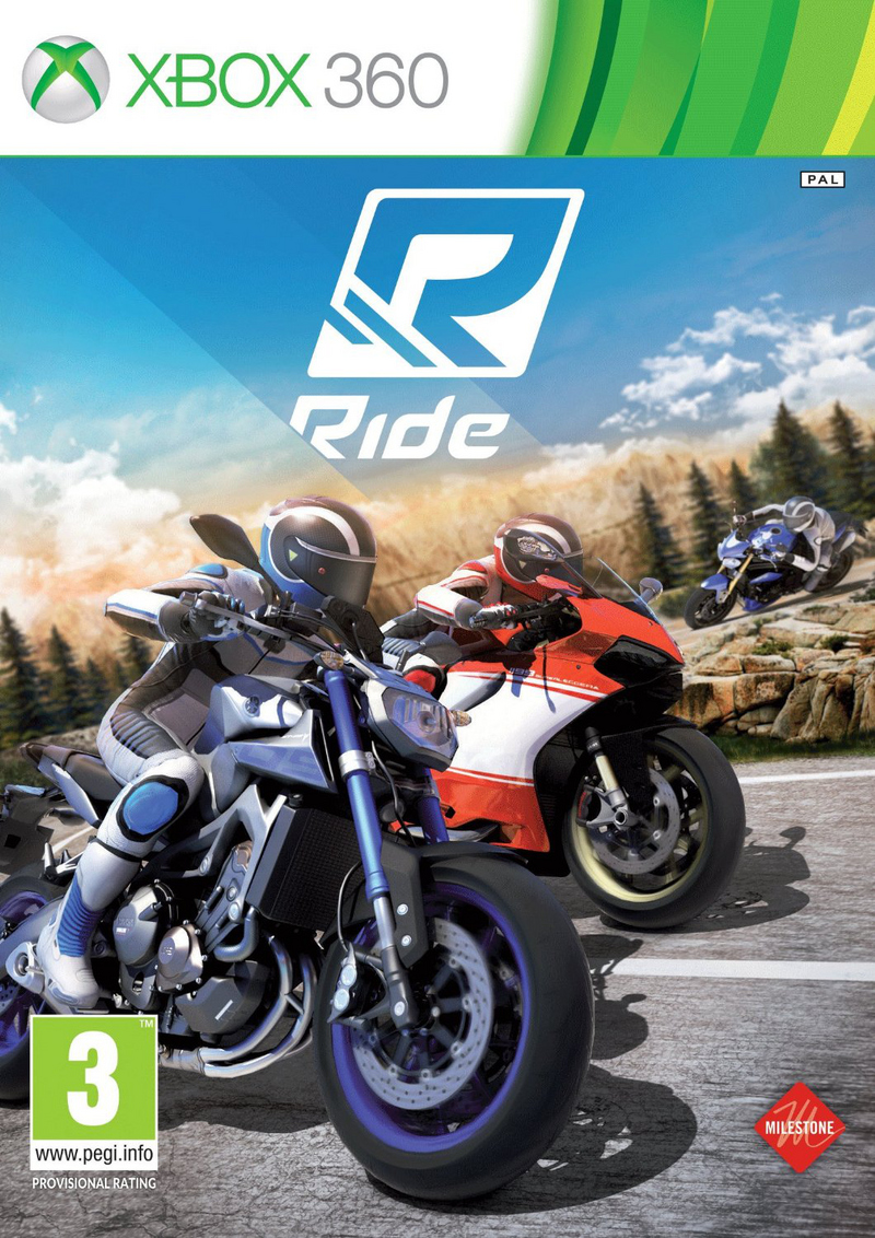 jaquette de Ride sur Xbox 360