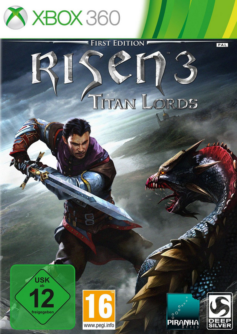 jaquette reduite de Risen 3: Titan Lords sur Xbox 360