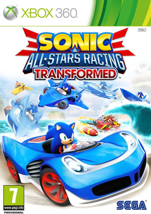 jaquette de Sonic & All-Stars Racing Transformed sur Xbox 360