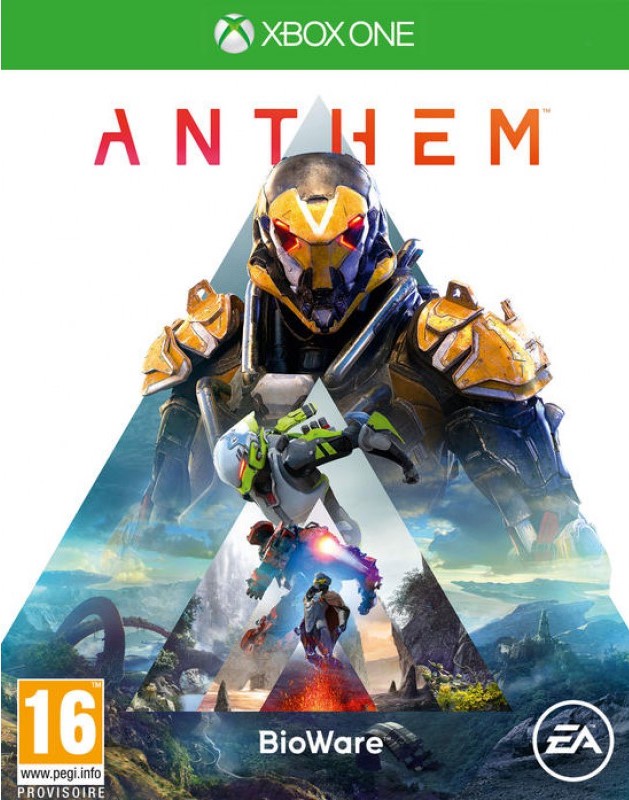 jaquette reduite de Anthem sur Xbox One