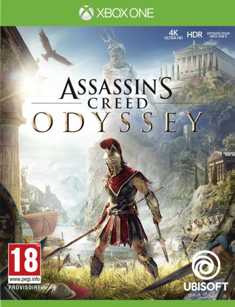 jaquette reduite de Assassin's Creed Odyssey sur Xbox One