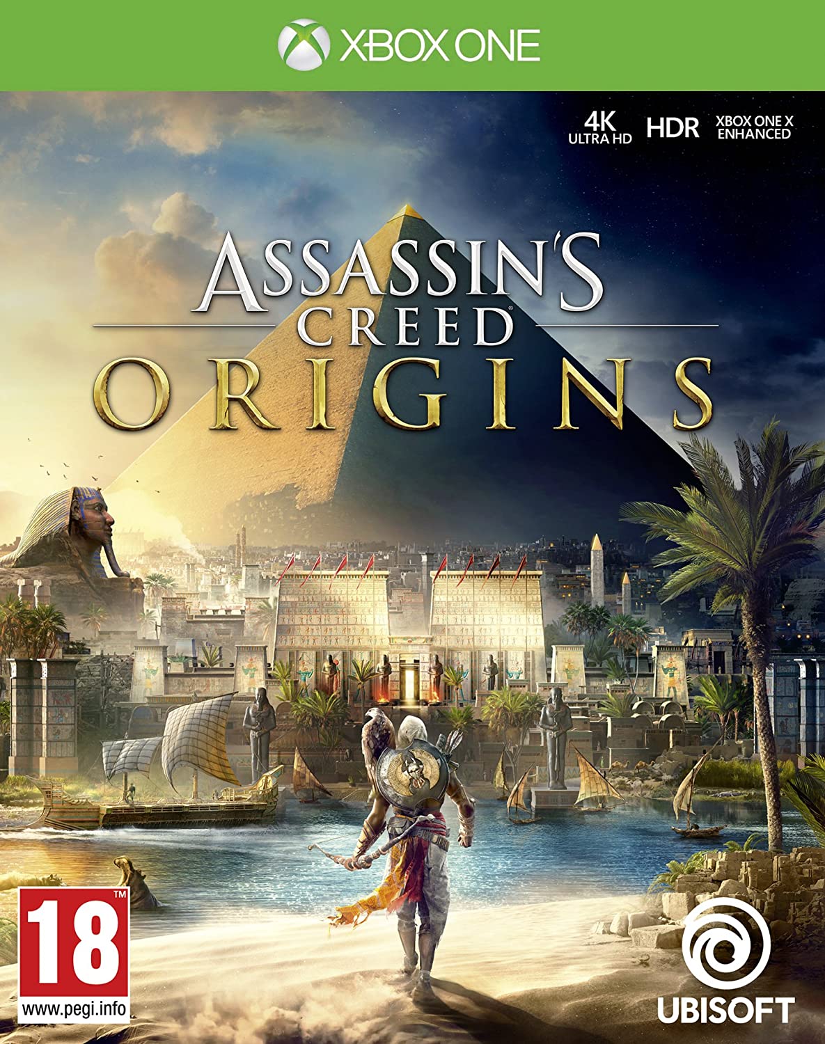 jaquette reduite de Assassin's Creed Origins sur Xbox One
