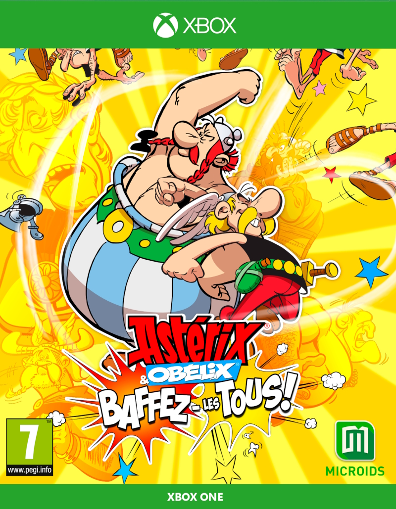 jaquette de Astérix & Obélix: Baffez les Tous! sur Xbox One