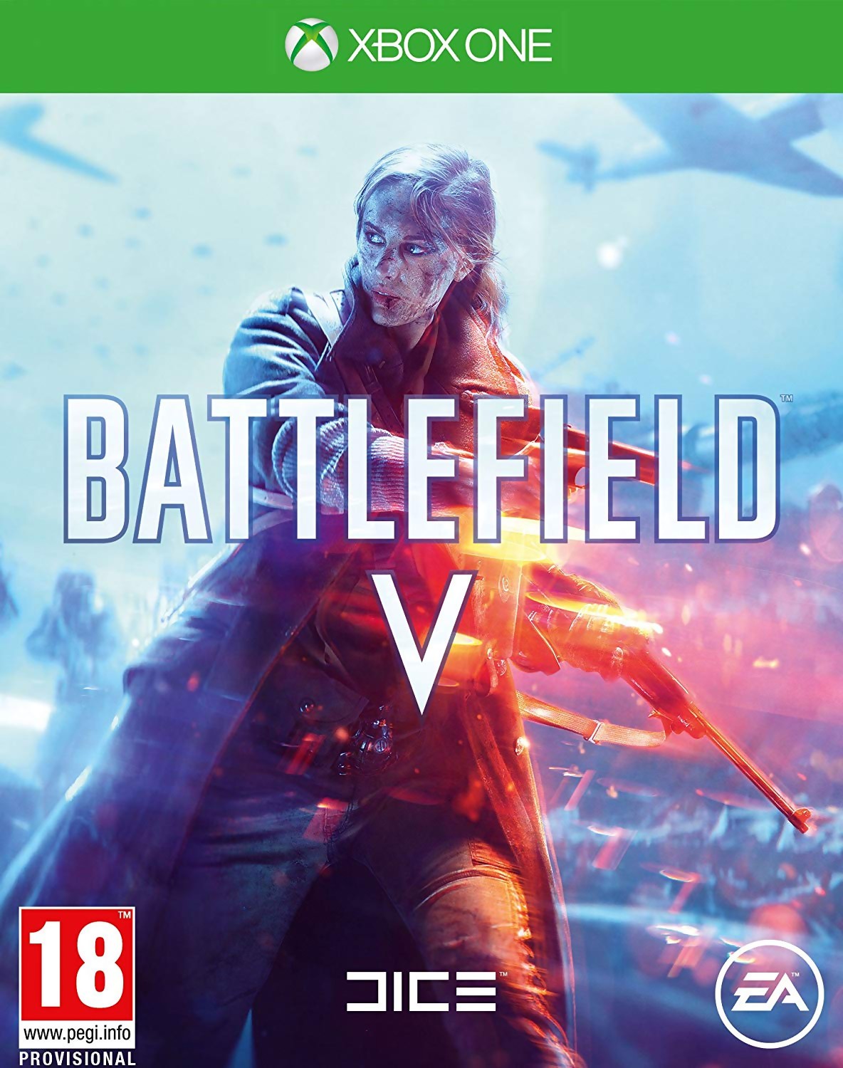 jaquette reduite de Battlefield V sur Xbox One