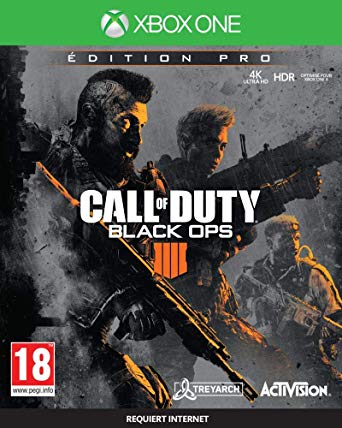 jaquette reduite de Call of Duty: Black Ops IIII sur Xbox One