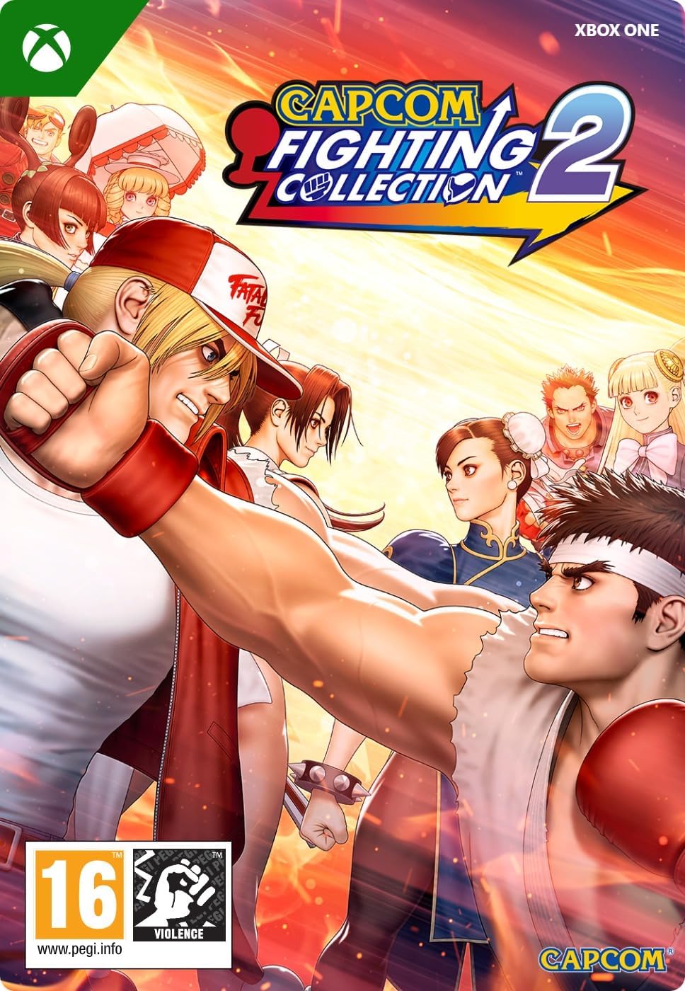 jaquette de Capcom Fighting Collection 2 sur Xbox One