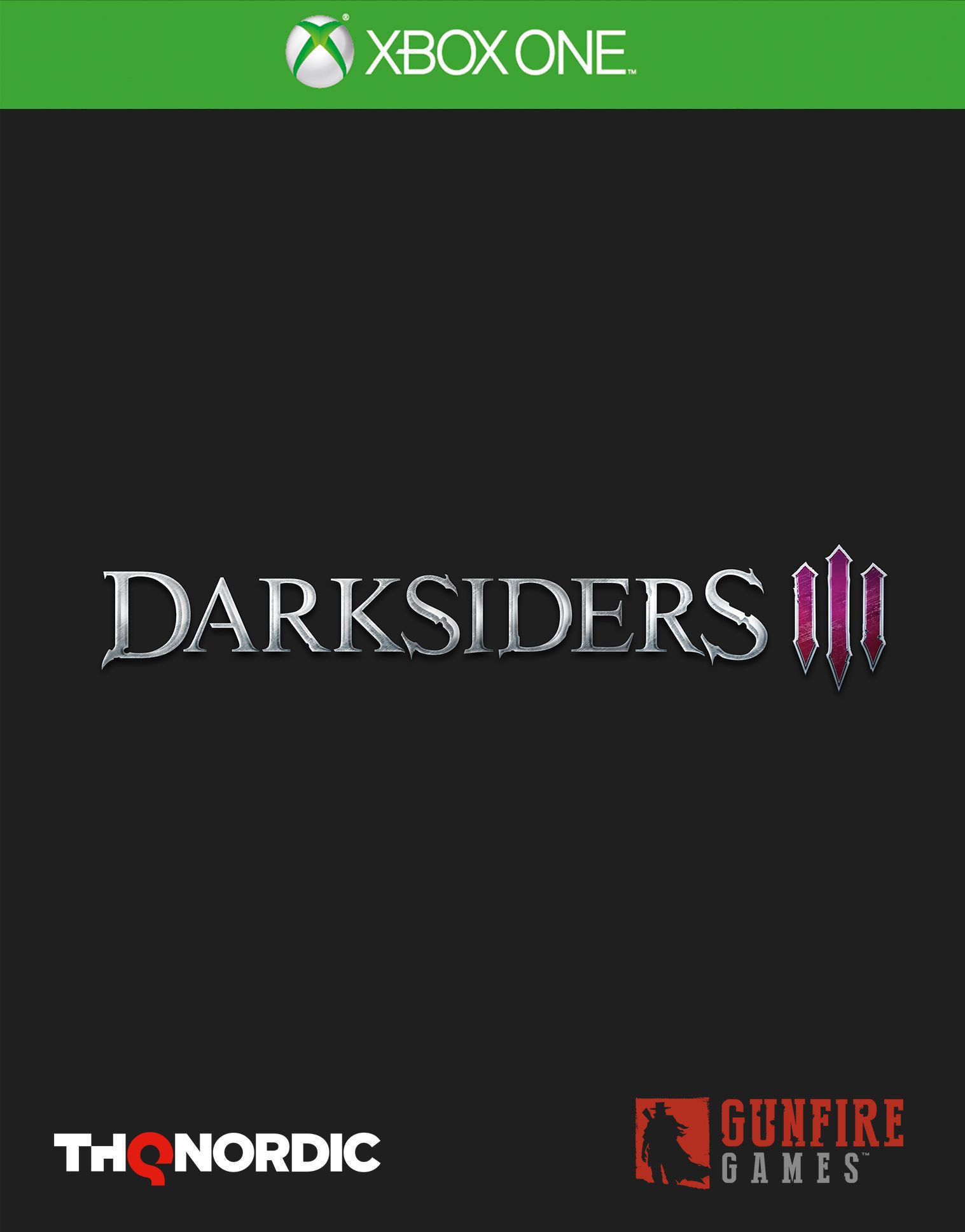 jaquette reduite de Darksiders III sur Xbox One