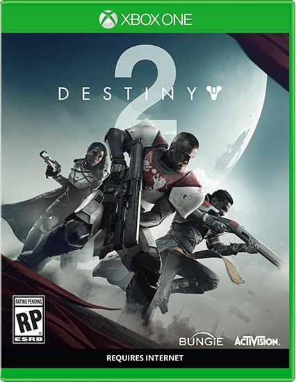 jaquette reduite de Destiny 2 sur Xbox One