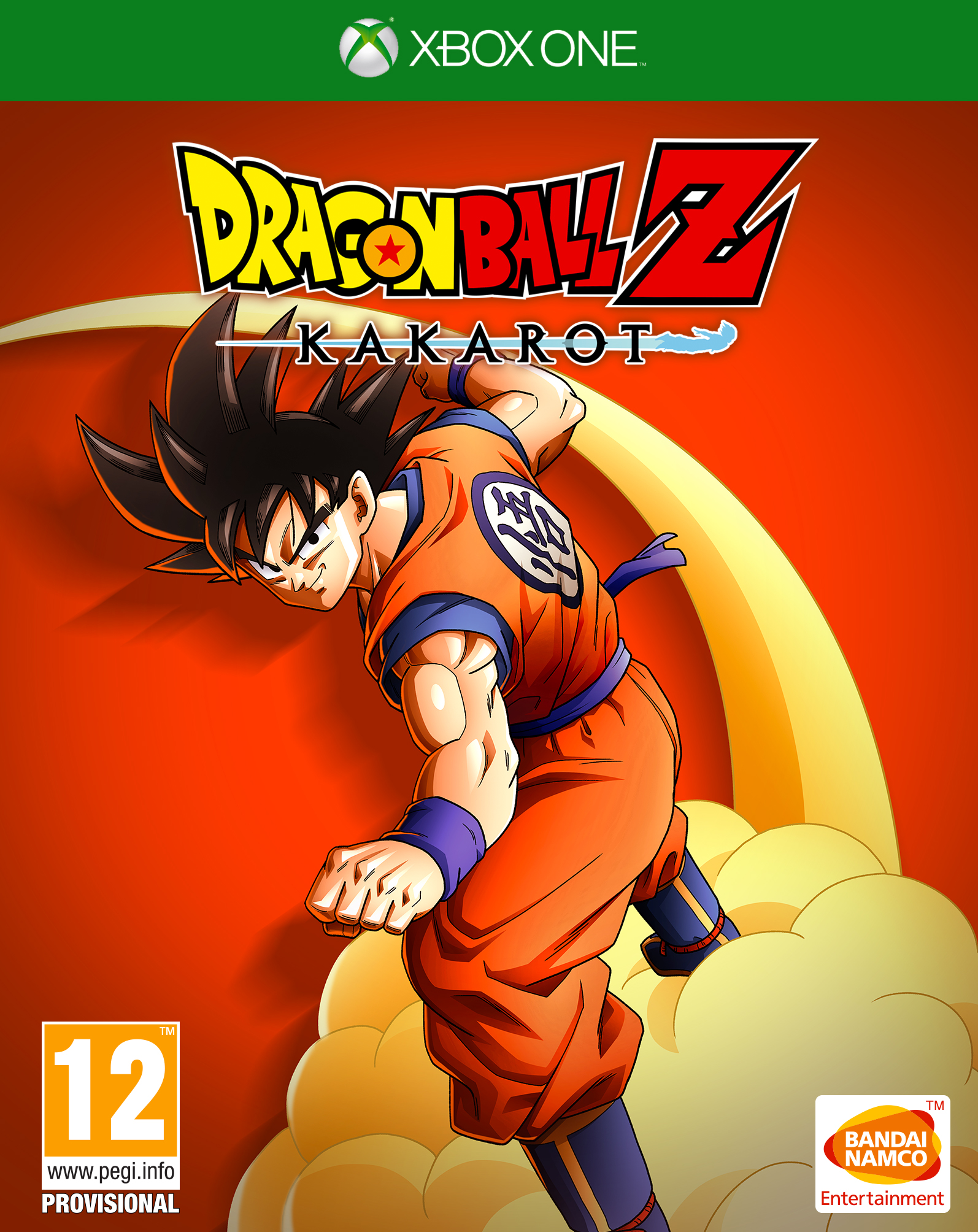 jaquette reduite de Dragon Ball Z: Kakarot sur Xbox One