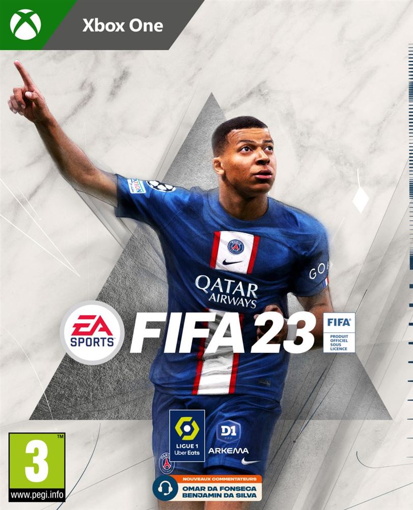 jaquette reduite de FIFA 23 sur Xbox One