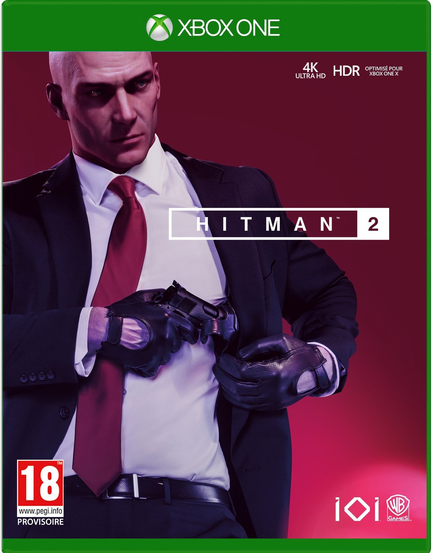 jaquette reduite de Hitman 2 sur Xbox One
