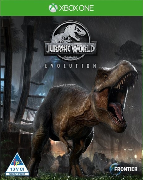 jaquette reduite de Jurassic World Evolution sur Xbox One