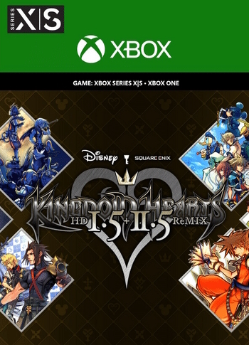 jaquette reduite de Kingdom Hearts HD 1.5 + 2.5 Remix sur Xbox One