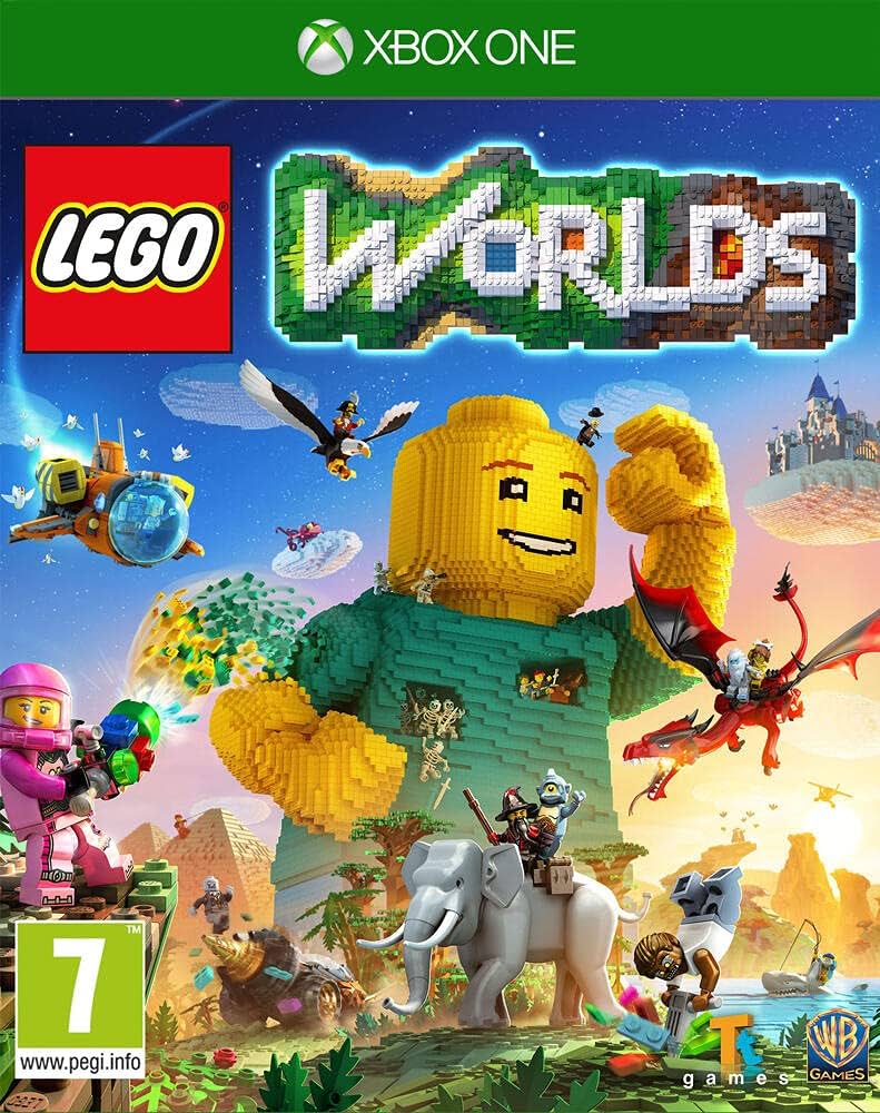 jaquette reduite de LEGO Worlds sur Xbox One