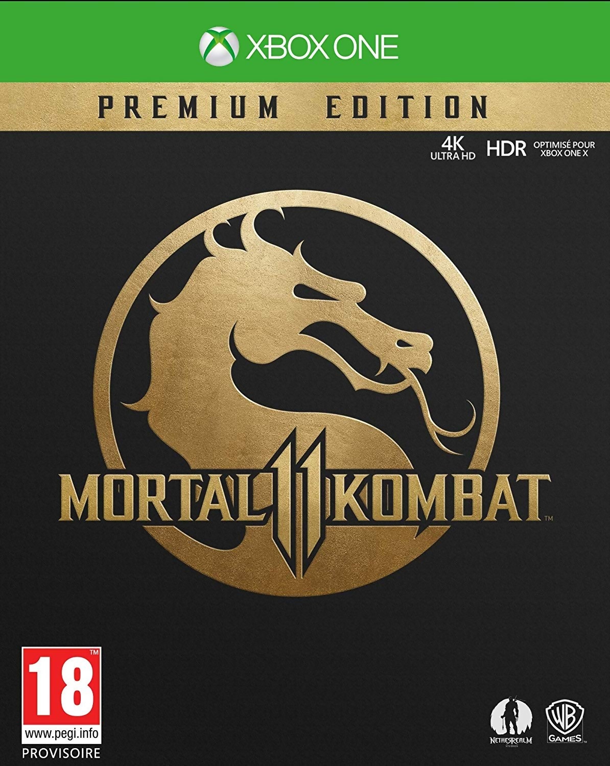 jaquette reduite de Mortal Kombat 11 sur Xbox One