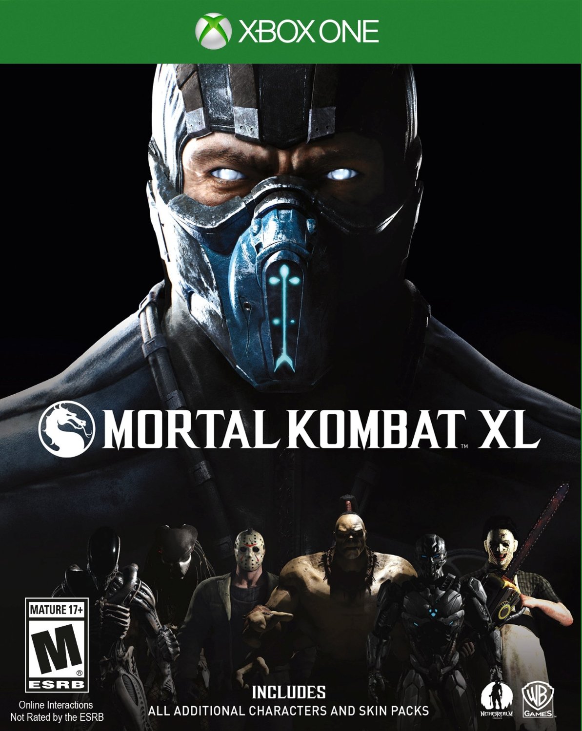 jaquette reduite de Mortal Kombat XL sur Xbox One