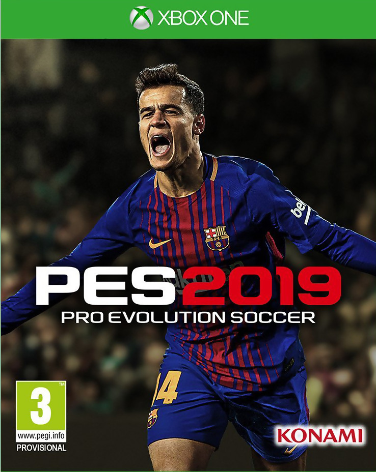 jaquette reduite de Pro Evolution Soccer 2019 sur Xbox One