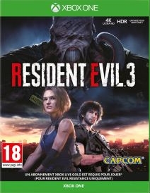 jaquette reduite de Resident Evil 3 (Remake) sur Xbox One
