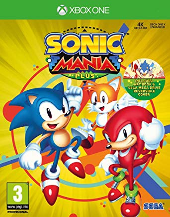 jaquette de Sonic Mania Plus sur Xbox One