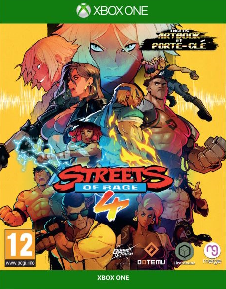 jaquette de Streets of Rage 4 sur Xbox One